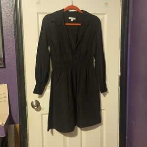 Chic Black Long Sleeve Dress